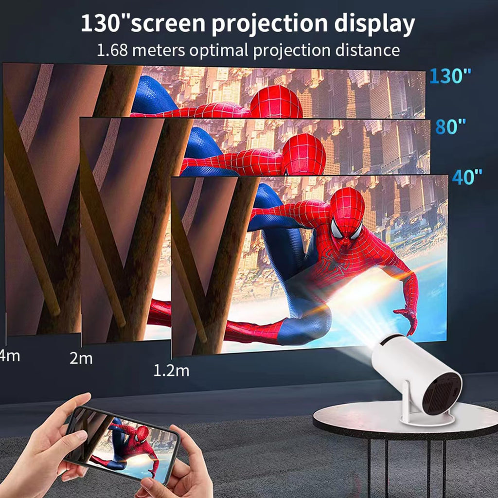 Turn any room into a cinema with the HomeFlicks Mini projector